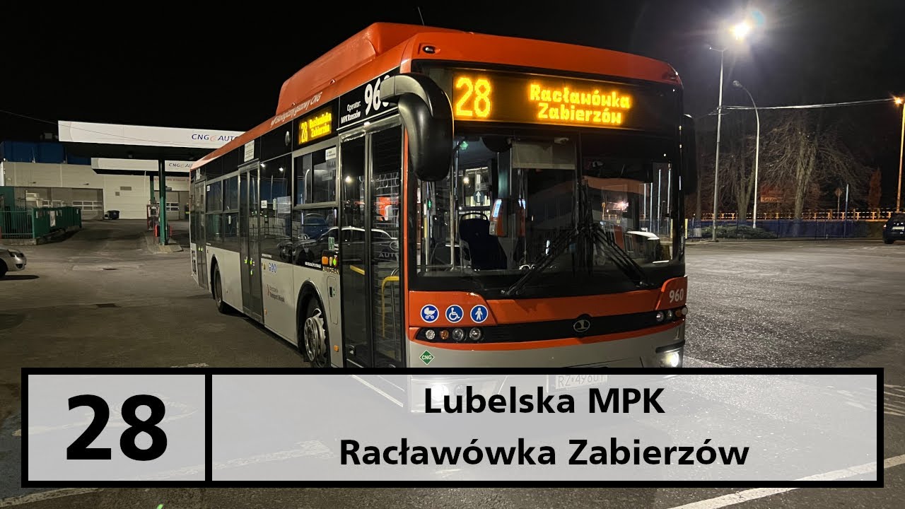 MPK Rzeszów linia 28 Lubelska MPK - Zabierzów
