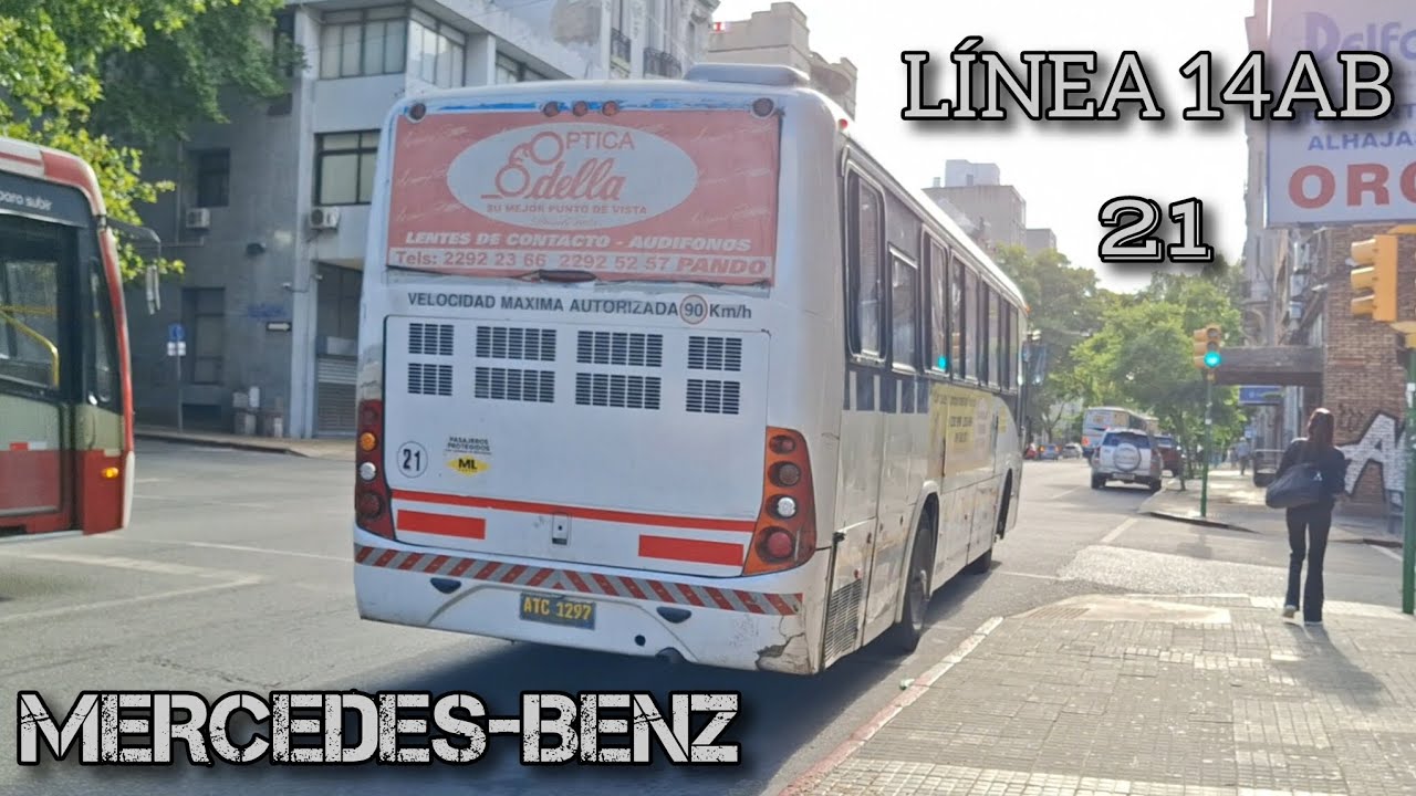 Tala Pando Montevideo 21 – Marcopolo Ideale 770 – Mercedes Benz OH-1420 / Línea 14AB