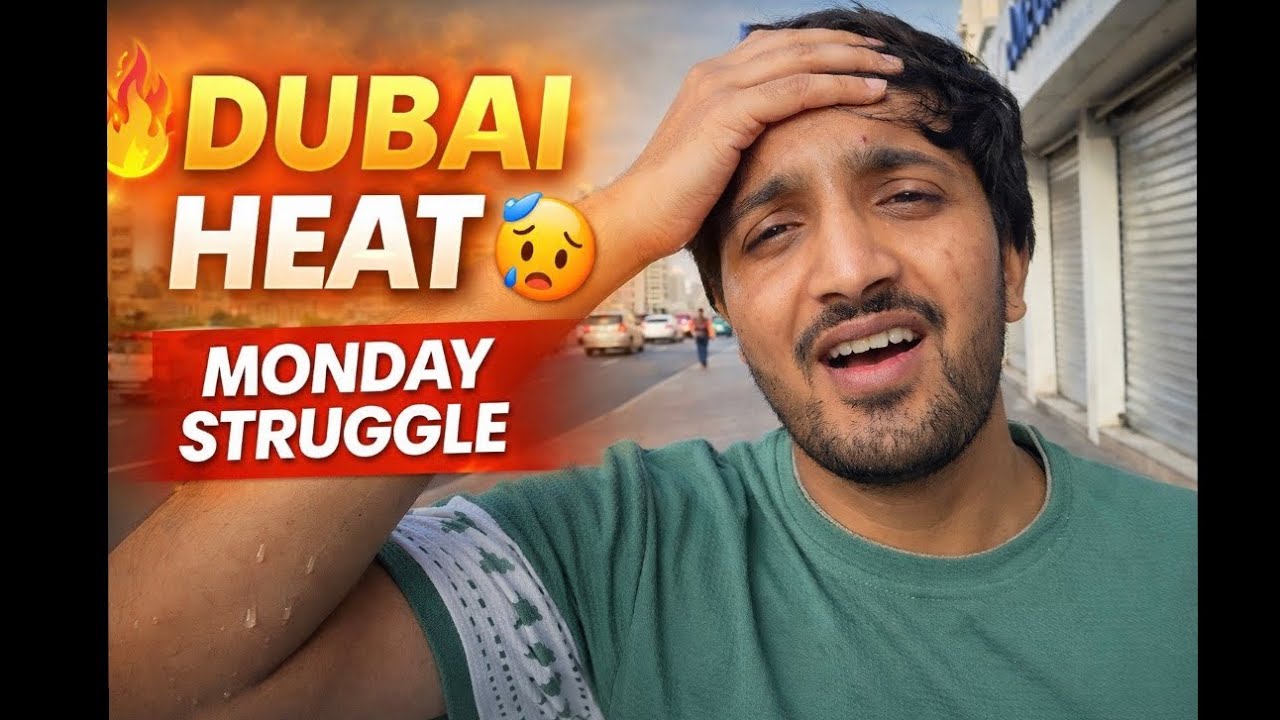 Monday Office Heat 😓 | Summer Is Coming ☀️ | Shopping, Dinner & Dubai Gold Price Update 🇦🇪