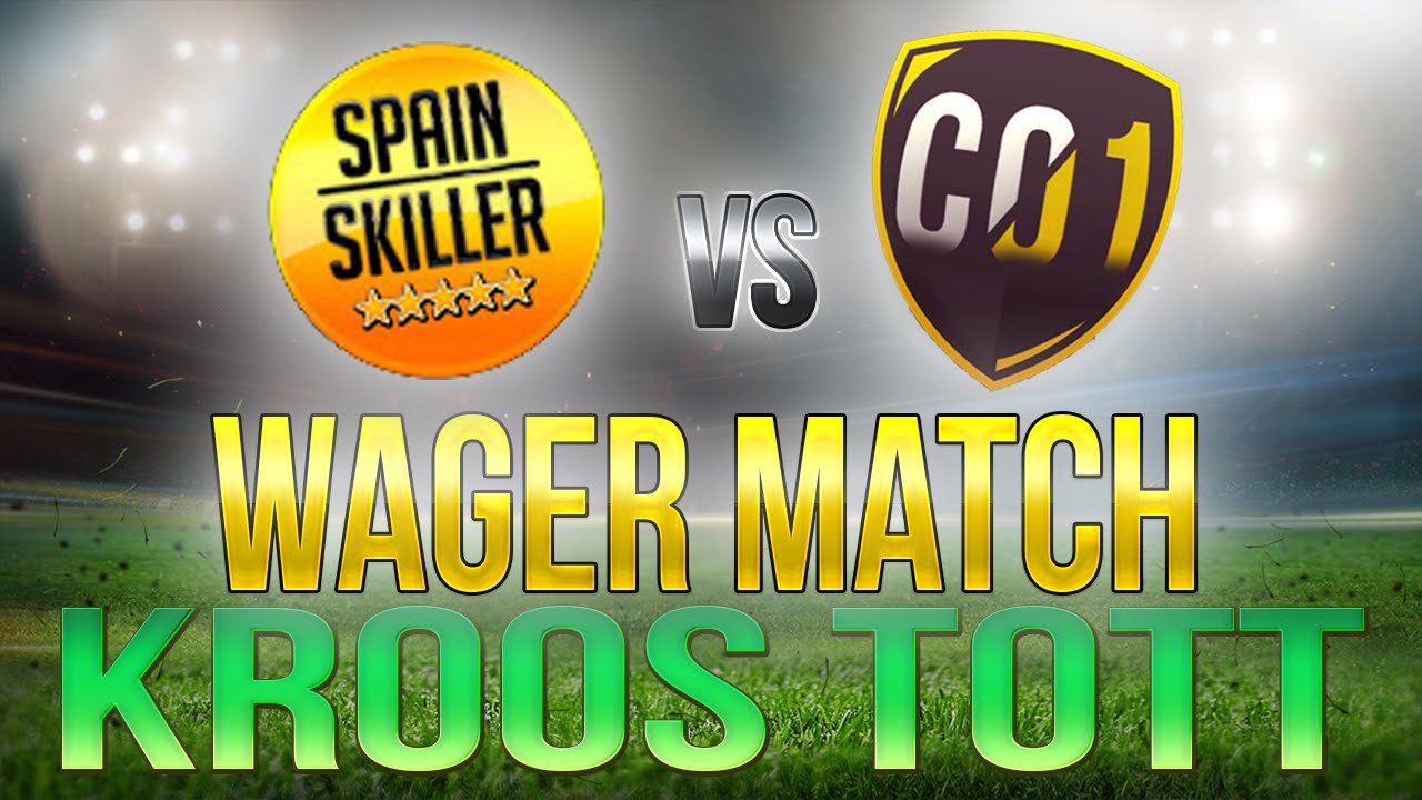 WAGER MATCH KROOS TOTT VS @spainskiller  | FIFA 14 ULTIMATE TEAM