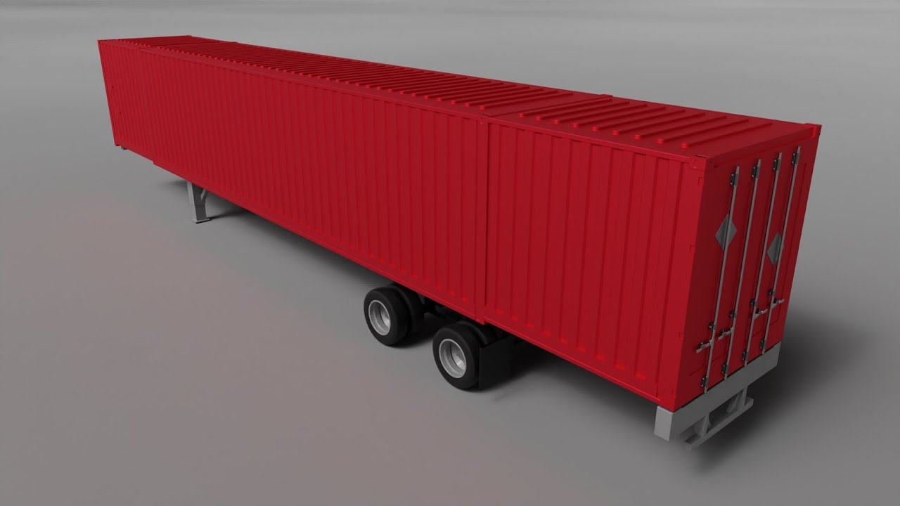 CT 60 / Container Design / Resine printed / Rc Control / Rc Truck / 3D Printed / Solidworks / SLA
