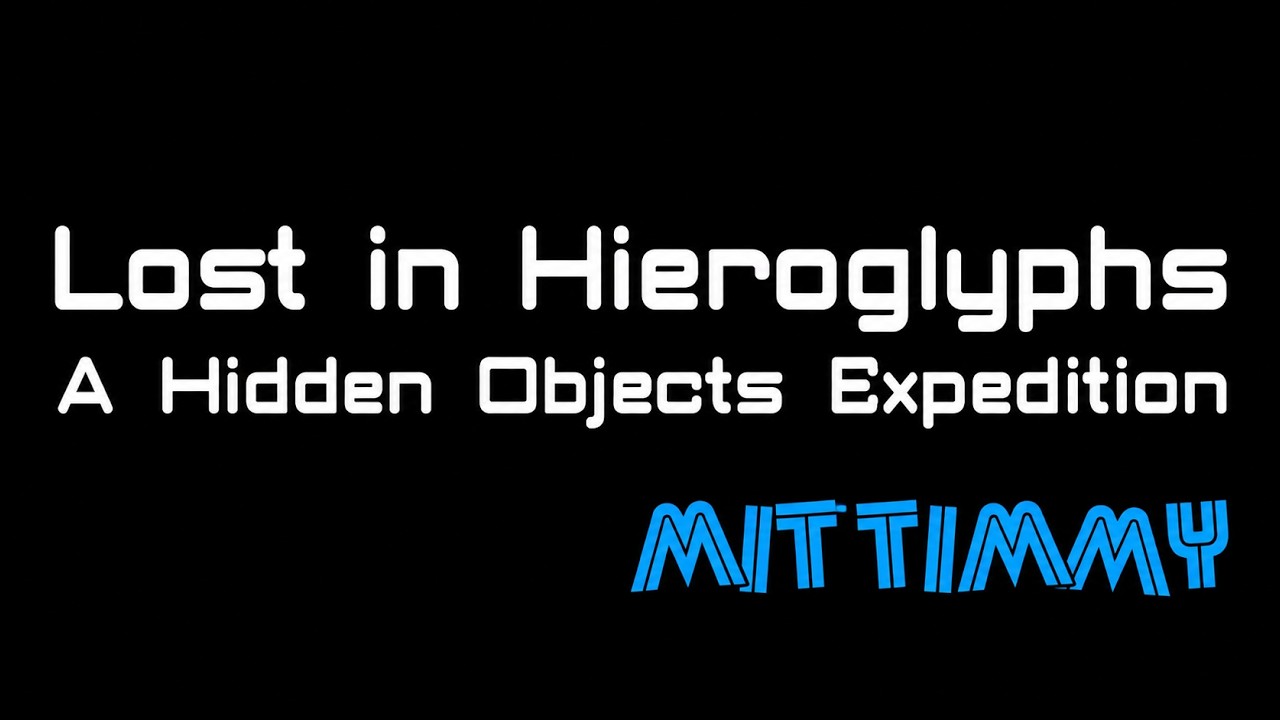 TIMMY SUCHT KOMISCHE SYMBOLE! 🔣 | Lost in Hieroglyphs A Hidden Objects Expedition Demo