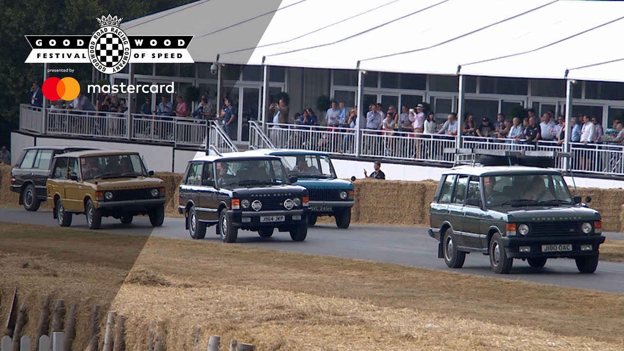70 Land Rover празднуют семидесятилетие в FOS