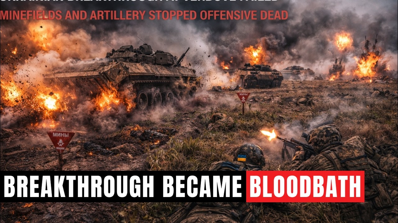 UKRAINIAN Breakthrough At Verbove Failed: Minefields And Artillery Stopped Offensive Dead