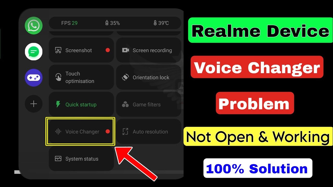 Проблема с Realme Voice Changer | Realme Voice Changer не работает | Решение проблемы с Realme Vo...
