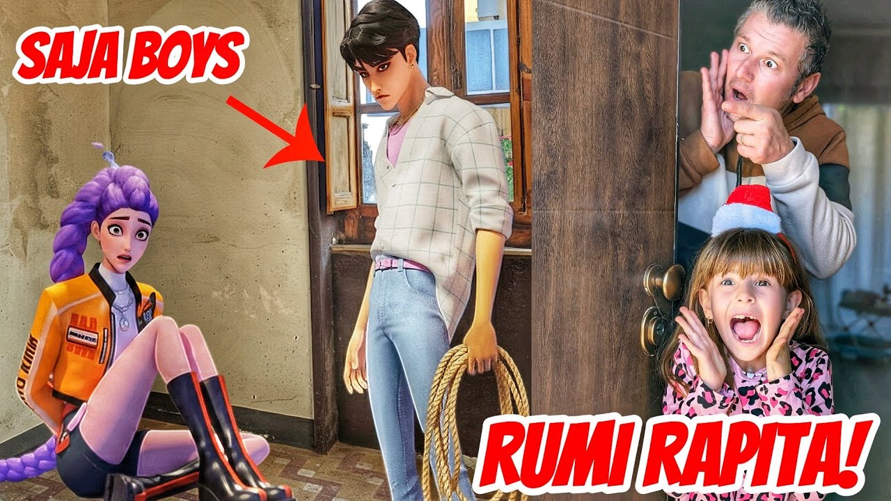 AURORA SALVA RUMI DELLE KPOP DEMON HUNTERS RAPITA DAI SAJA BOYS INSIEME A TUTTE LE HUNTRIX!