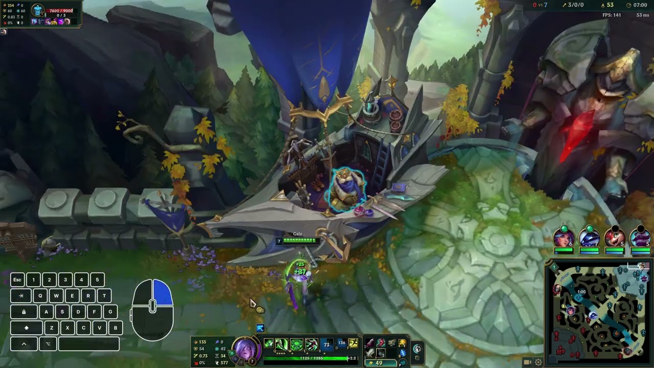 Riven v Singed Plat 1 S16