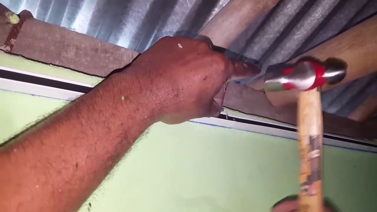 টিন সেটের ঘরের সিলিং এই ভিডিও দেখে শিখে নিতে পারেন part 2| pvc ceiling install