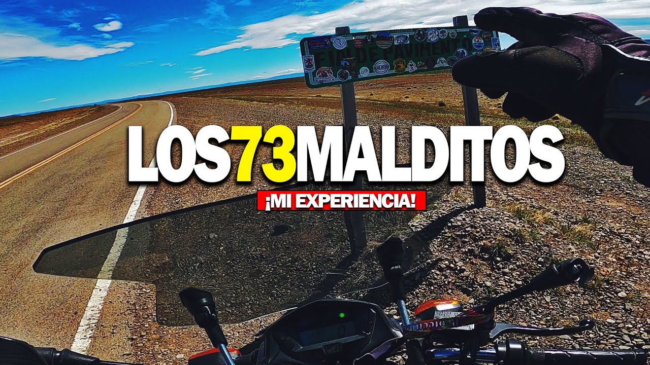 ¿VERDAD o MITO? ¡mi experiencia!  LOS 73 MALDITOS /RUTA 40 / EN MOTO POR ARGENTINA 🇦🇷