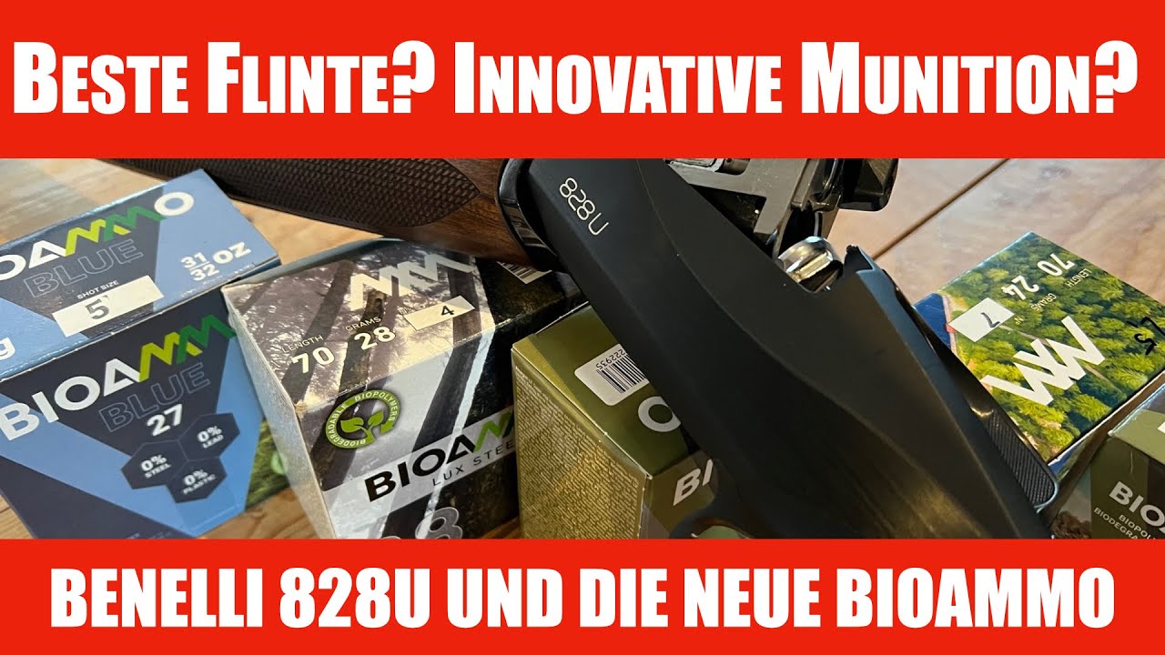 Die vielleicht beste Flinte für Jagd und Sport, und die wohl innovativste Schrotmunition!