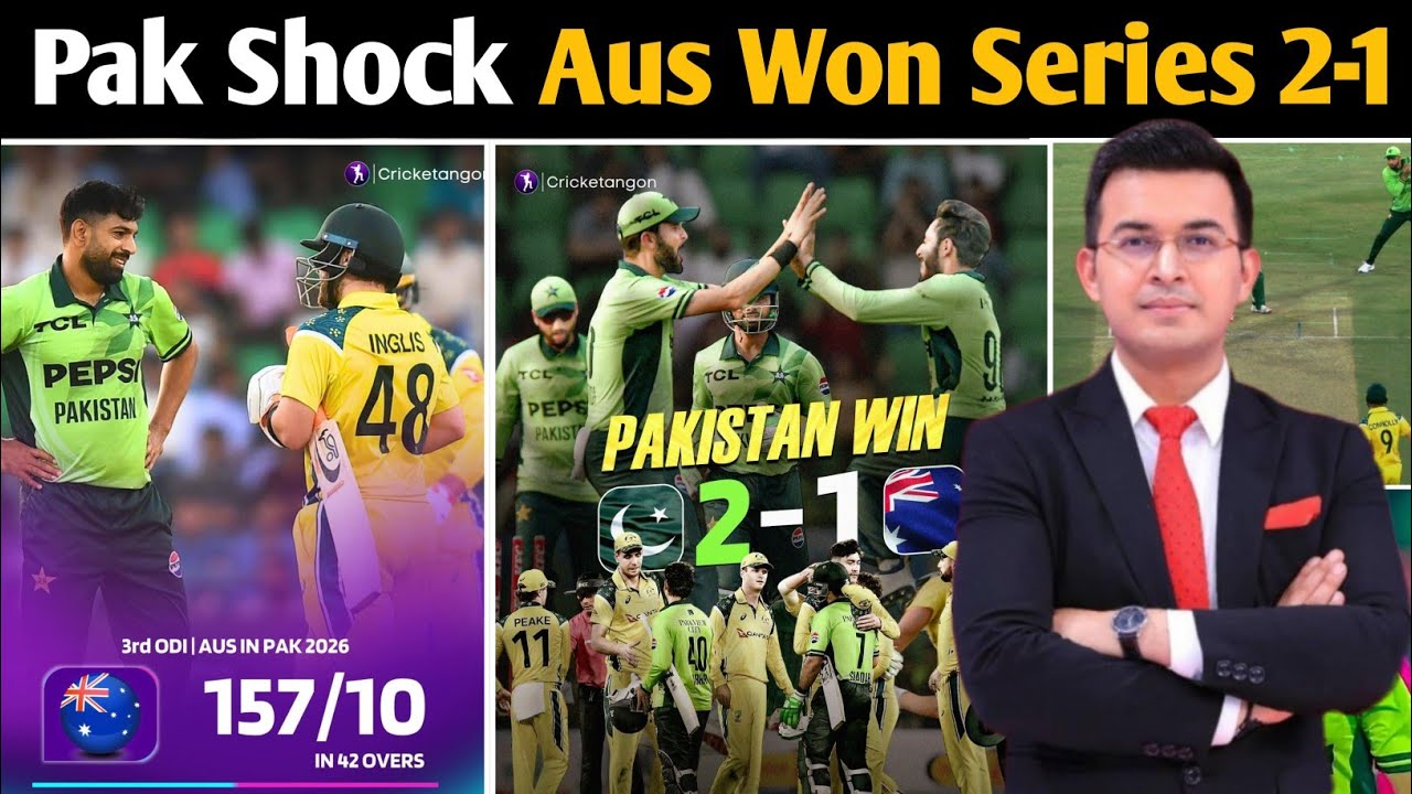 pakistan vs australia 3rd odi highlights | pak won series 2-1 | pak vs aus highlights today