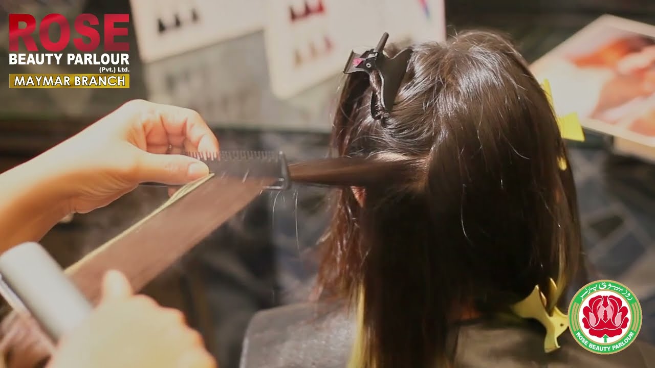 Experience Elegance: Hair Services Showcase at Rose Beauty Parlour, Gulshan-e-Maymar Branch