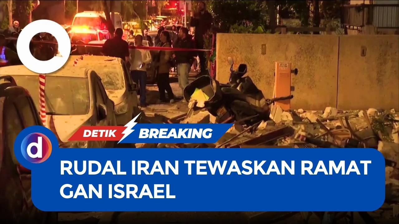 2 Orang di Ramat Gan Israel Tewas Akibat Rudal Iran