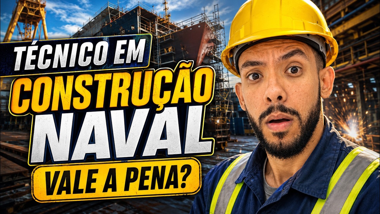 T&eacute;cnico em constru&ccedil;&atilde;o naval o que faz? vale a pena? DESCUBRA AGORA (estruturas navais)