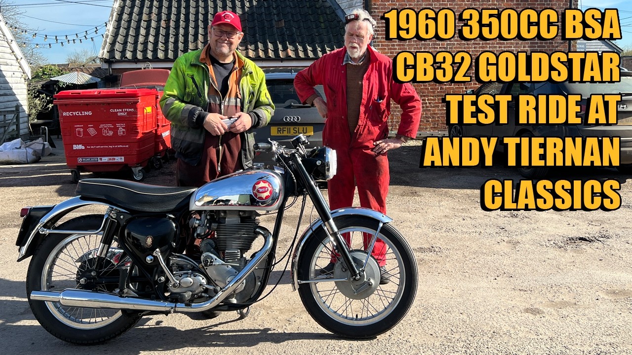 1960 BSA CB32 Goldstar 350cc at Andy Tiernan Classics #09500BSA