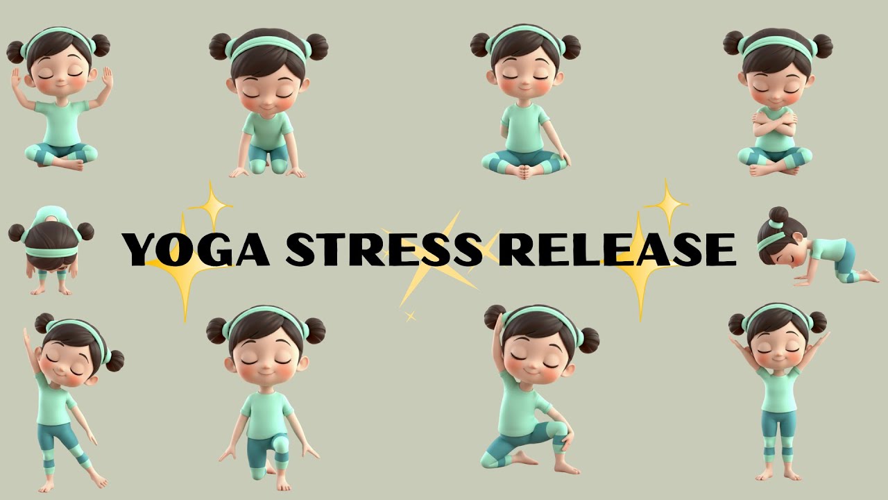 Yoga for Overthinking Kids | Calming Poses to Clear Worries & Relax the Mind of Children