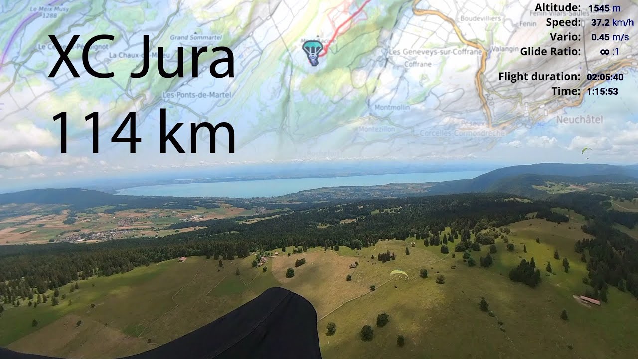Jura XC 114 FAI flat triangle