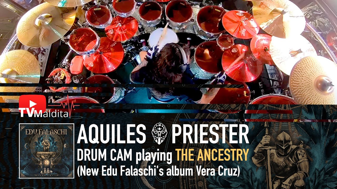 TVMaldita Presents: Aquiles Priester playing The Ancestry (Edu Falaschi - Vera Cruz)