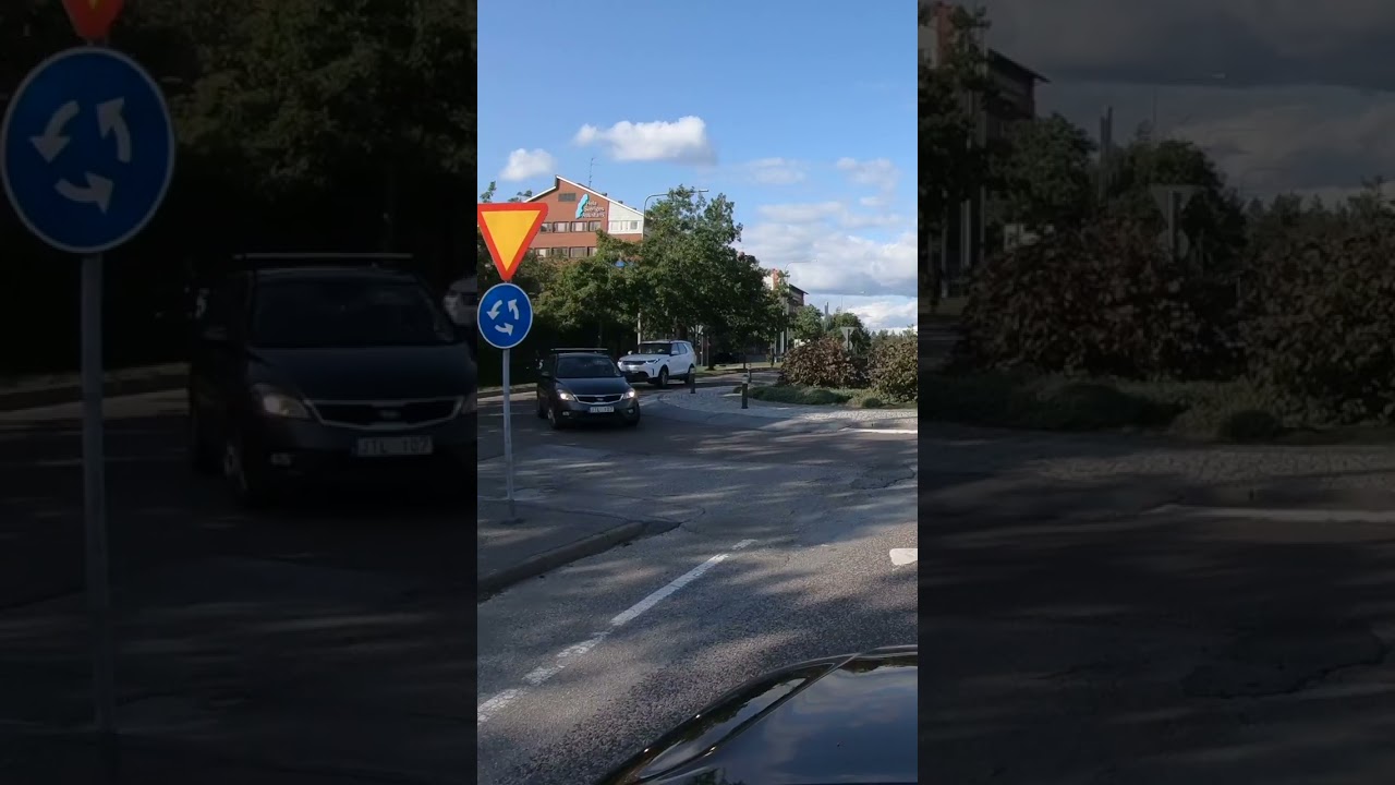 Trafikerade rondeller, så kör du!