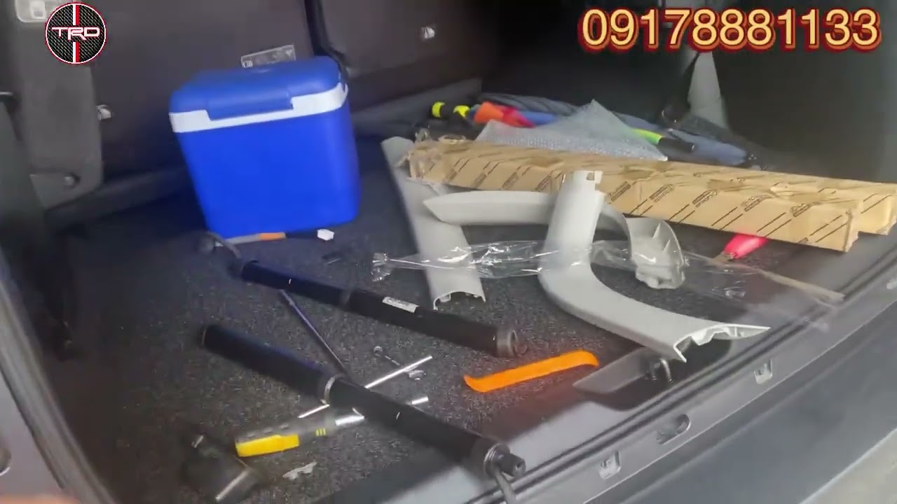 Fortuner V 2016 Automatic Tailgate Assist