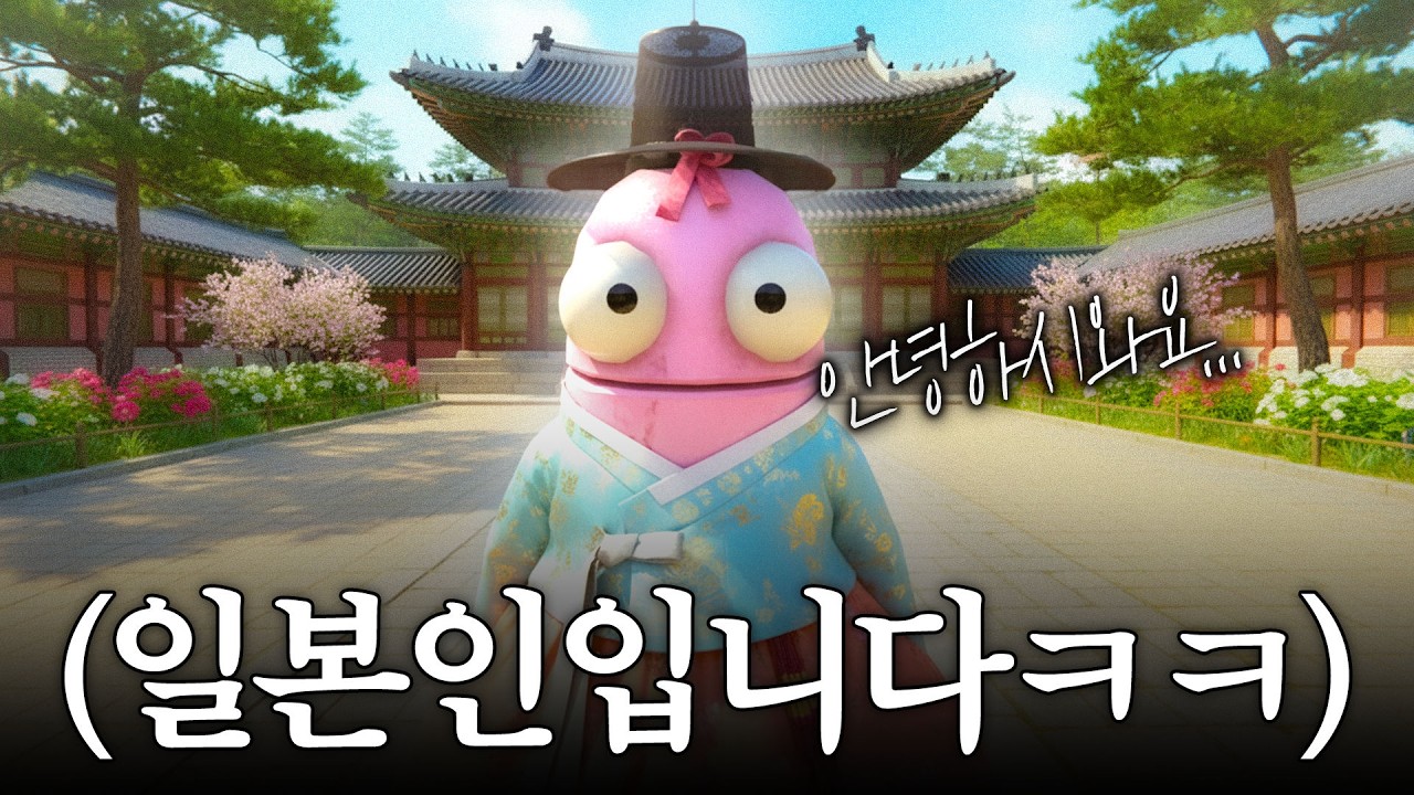 수상할 정도로 한국어를 잘 하는 귀여운 일본인