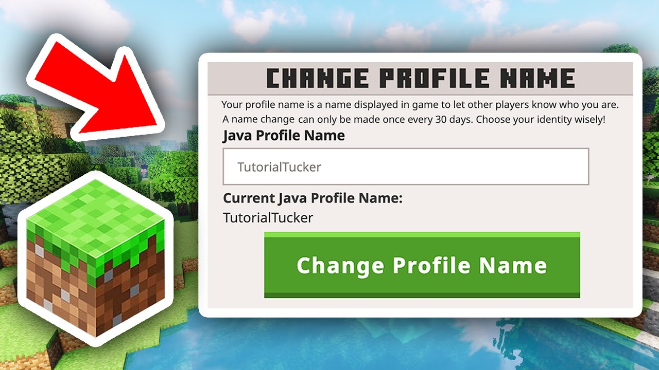 How To Change Minecraft Username - Full Guide