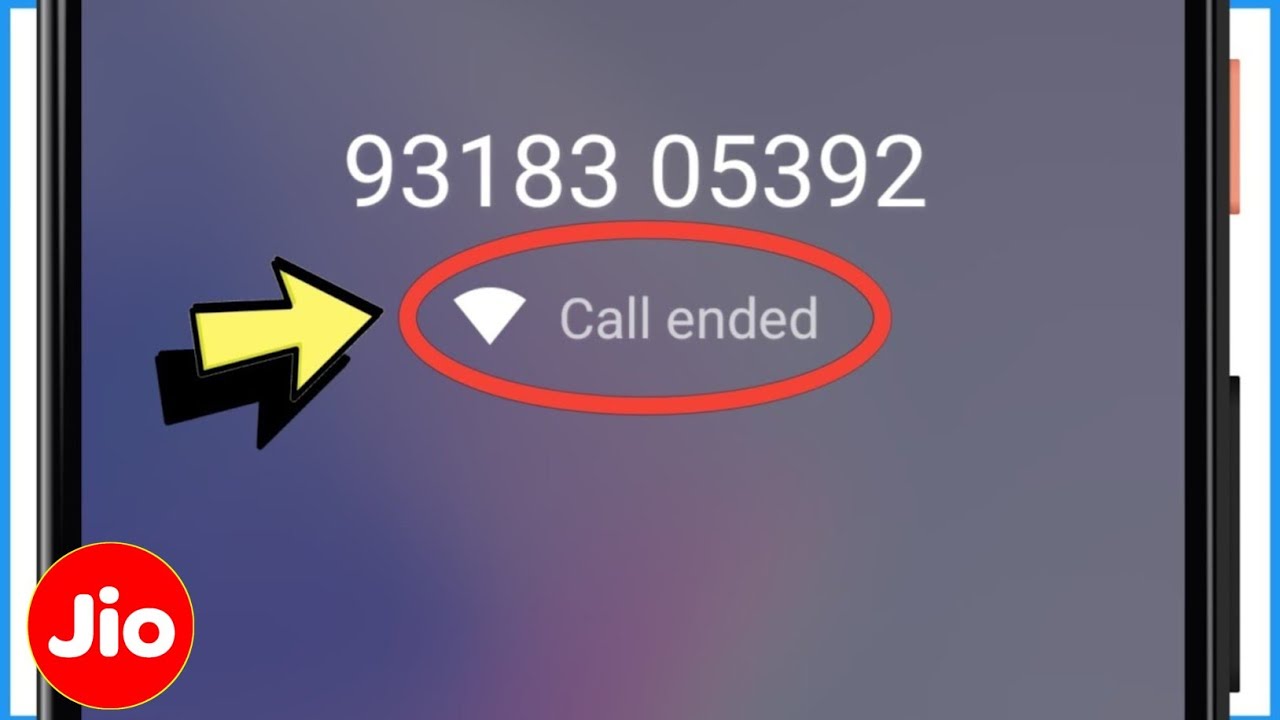 Call Ended Problem In Jio Sim | Call Ended Jio Problem | Jio sim Call Ended Problem