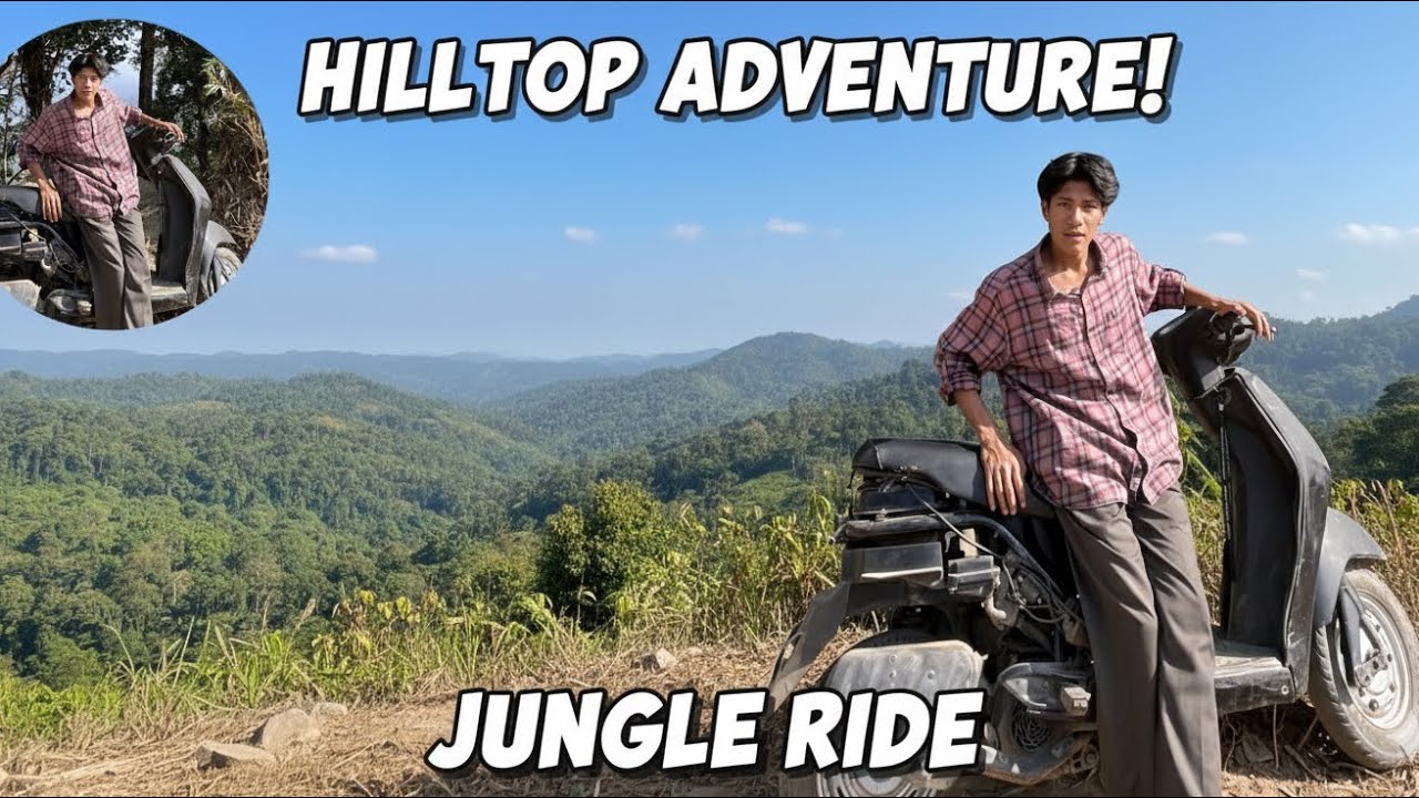 Khagendra hills 😱// Longtharai 🔥🔥// adventure 🔥😱// Scooty ￼