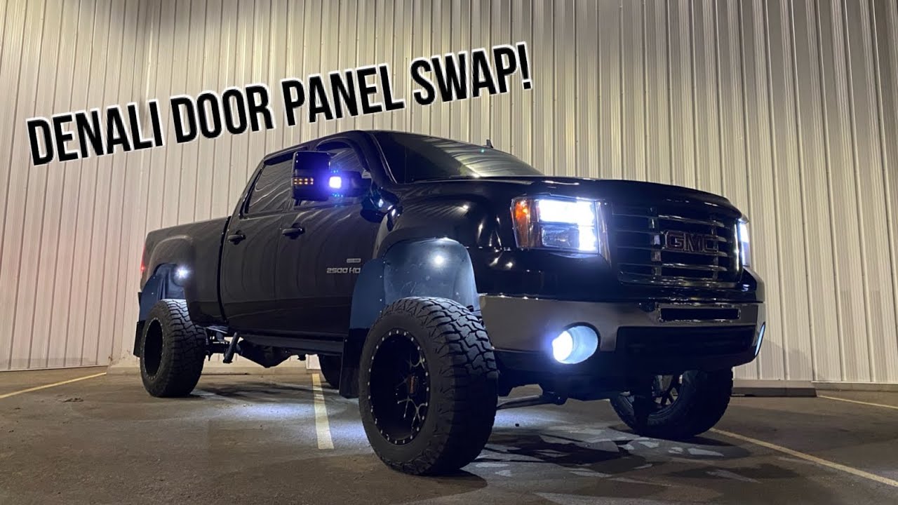 07-13 Sierra Denali Door Panel Upgrade!