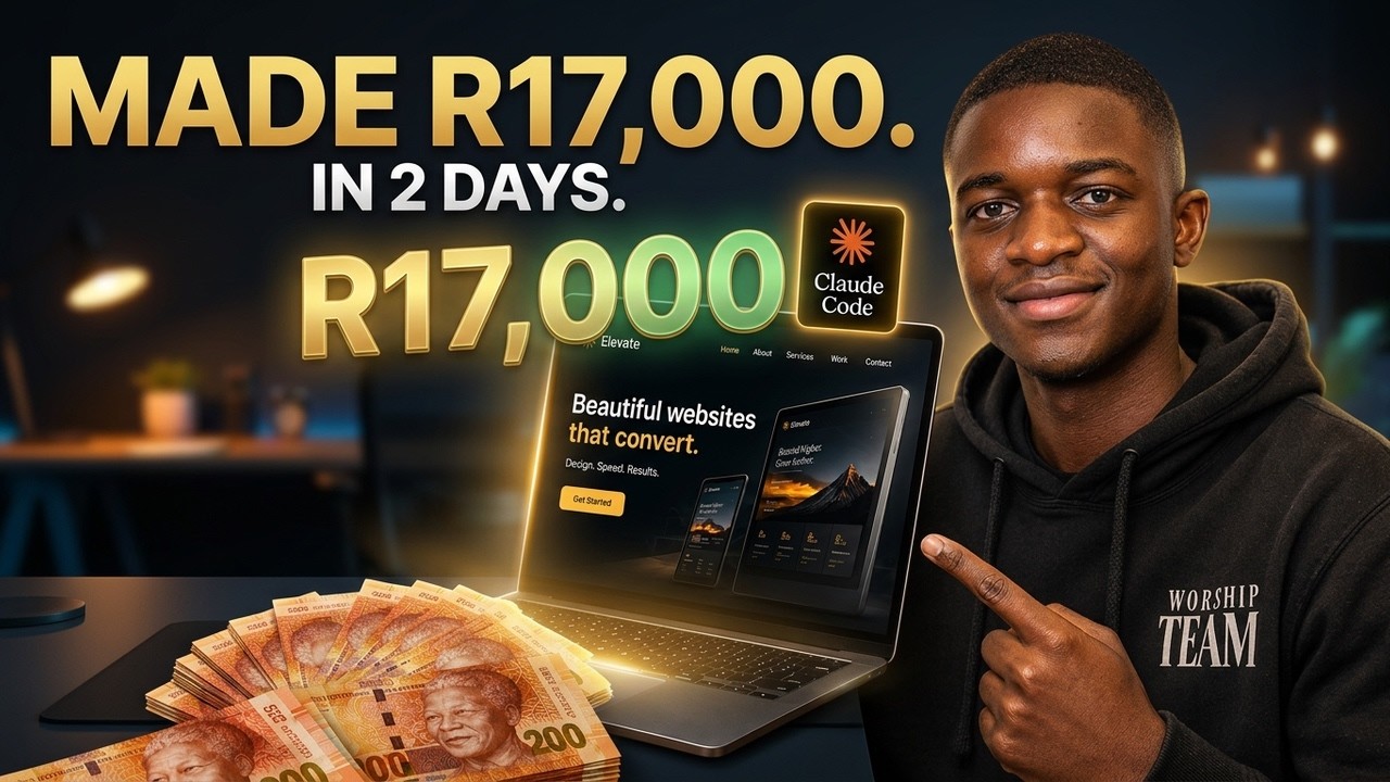 I'm Not a Developer but I Built These Sites (R17,000 in 2 Days)