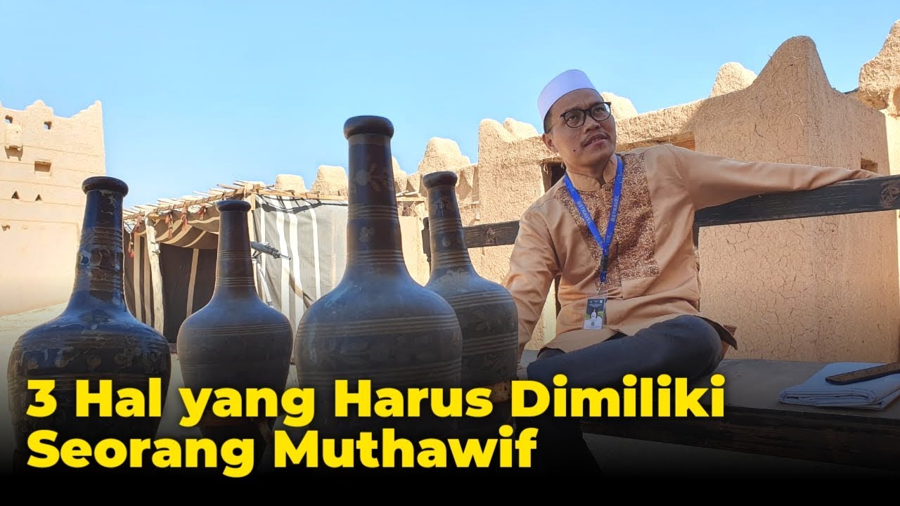 SEORANG MUTHAWIF/PEMBIMBING IBADAH UMROH WAJIB MEMILIKI MINIMAL 3 HAL INI | TOUR LEADER UMROH
