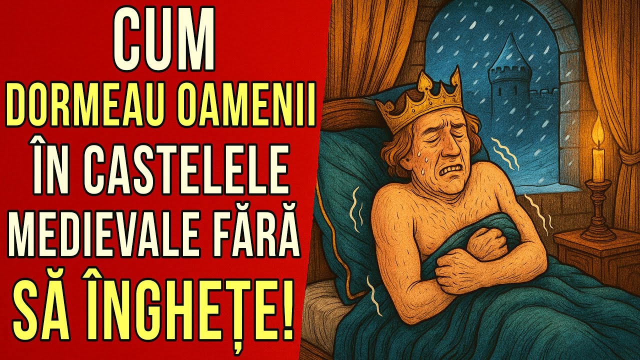 Cum dormeau oamenii în castelele medievale fără să înghețe!