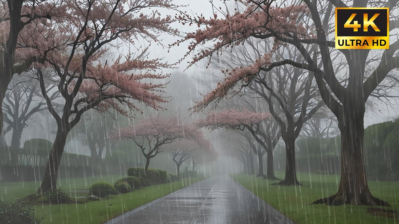 Relaxing Steady Rain Ambience to Help You Fall Asleep Quickly and Beat Insomnia