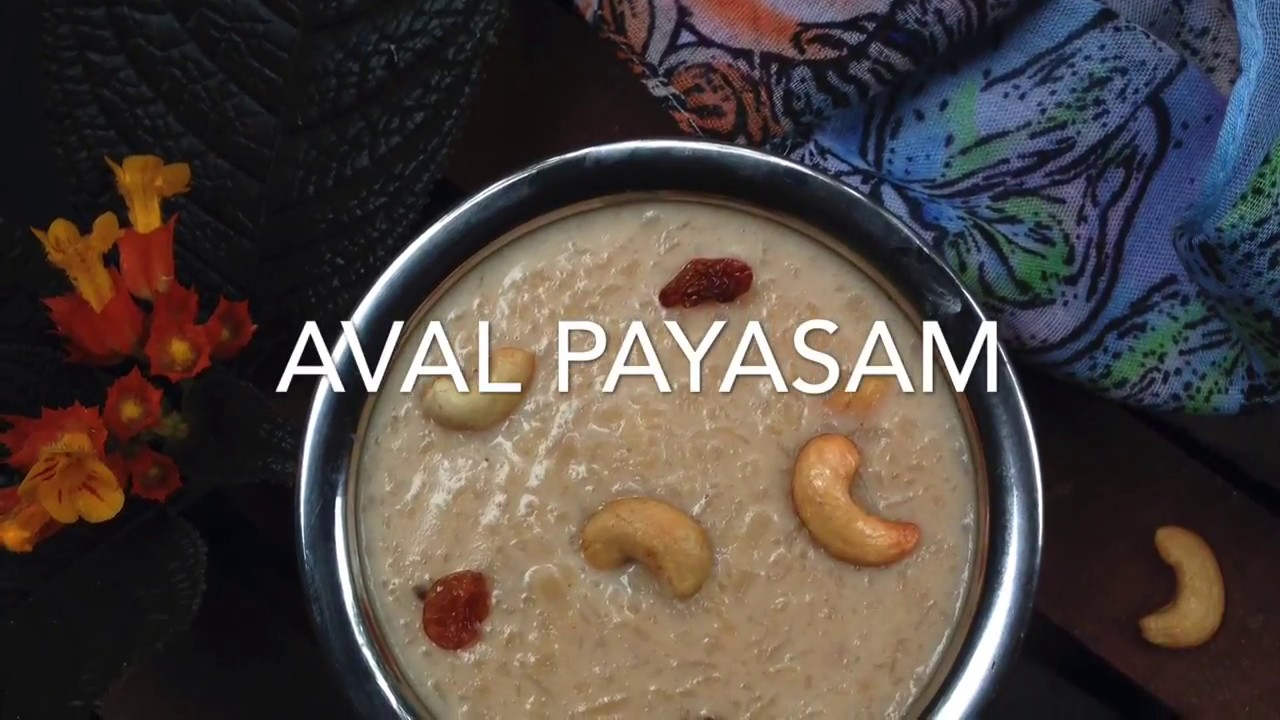 Aval Payasam / Poha Gheer