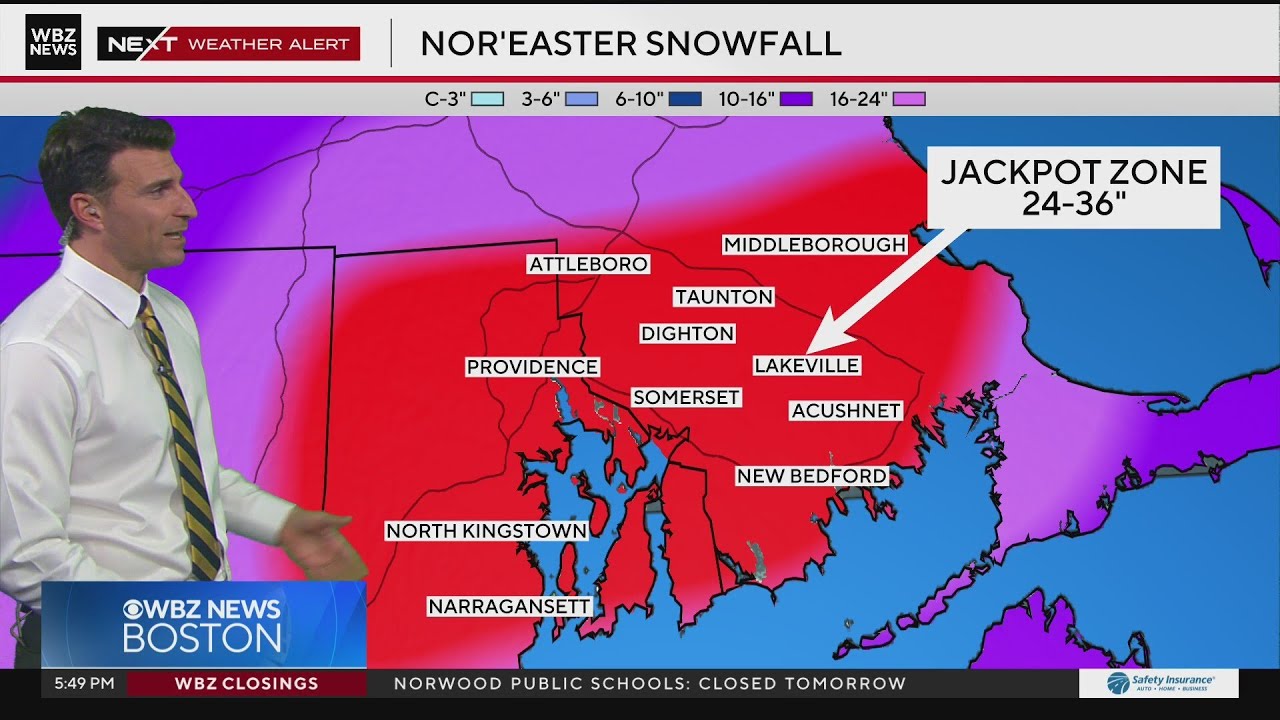 Latest Massachusetts weather forecast as storm gradually winds down
