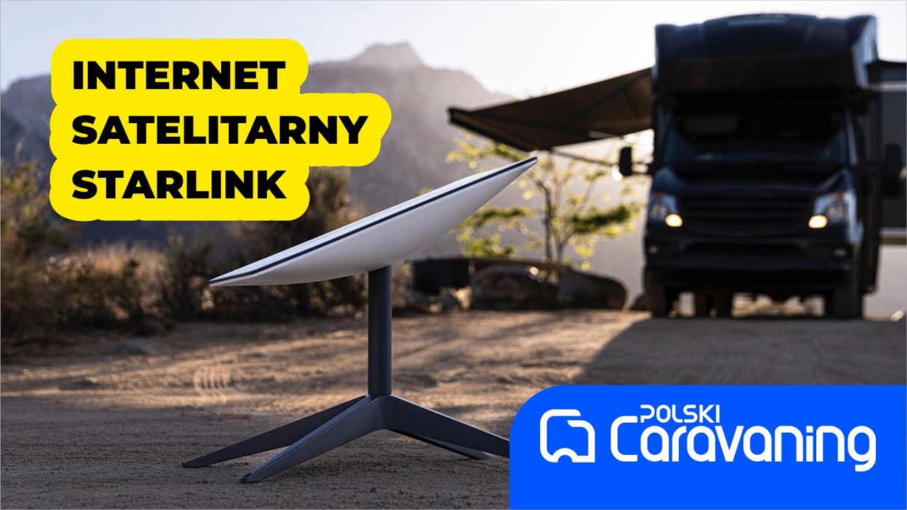Internet satelitarny Starlink do kampera w przystępnej cenie.