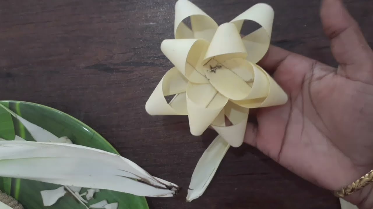 🌸Mogali Puvvu Making👌#jadapuvvu #mogalirekulu #flowermaking #mogalirekuluthopuvvu #mogali #beautiful