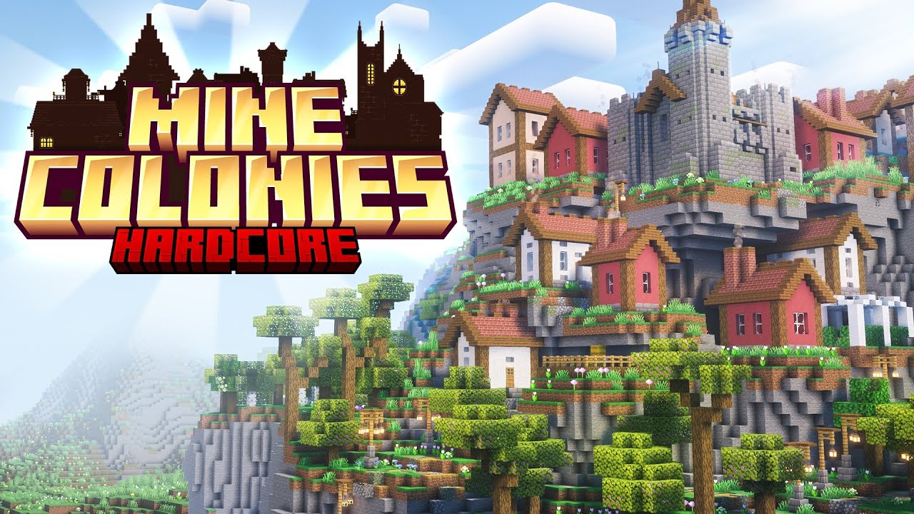 SURVIVRE en HARDCORE et Bâtir une Colonie LÉGENDAIRE (Mod MineColonies) #3