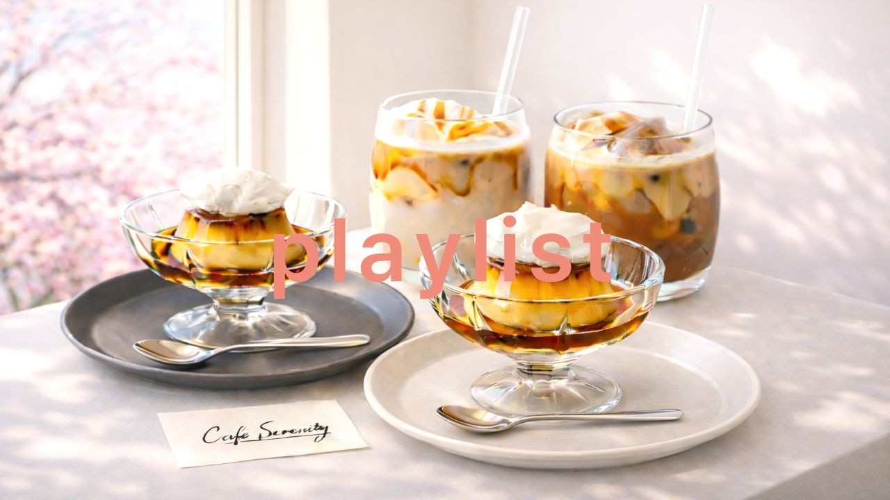 Playlist 🎧 벚꽃 보며 듣는 카페 음악 🌸Cafe · Chill · Jazzhop · Study · Work