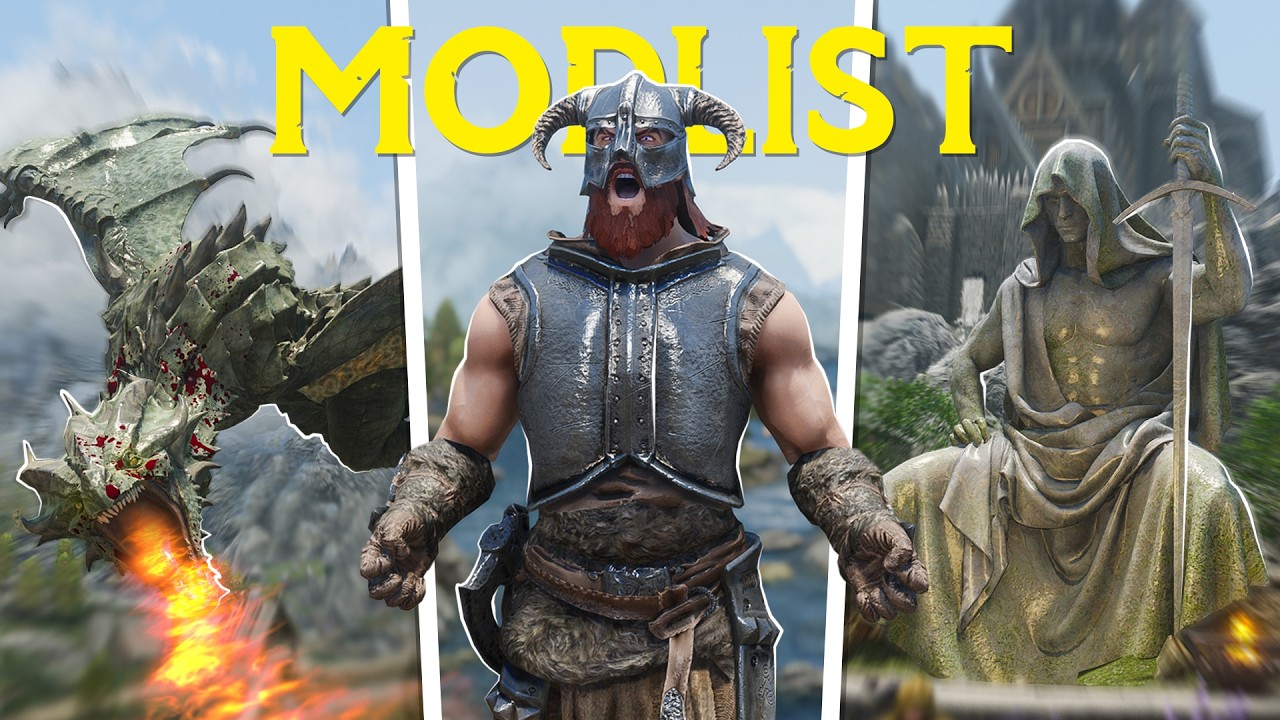 Liberei minha MODLIST de Skyrim 🔓 - Instala&ccedil;&atilde;o autom&aacute;tica! (Especial 100K)