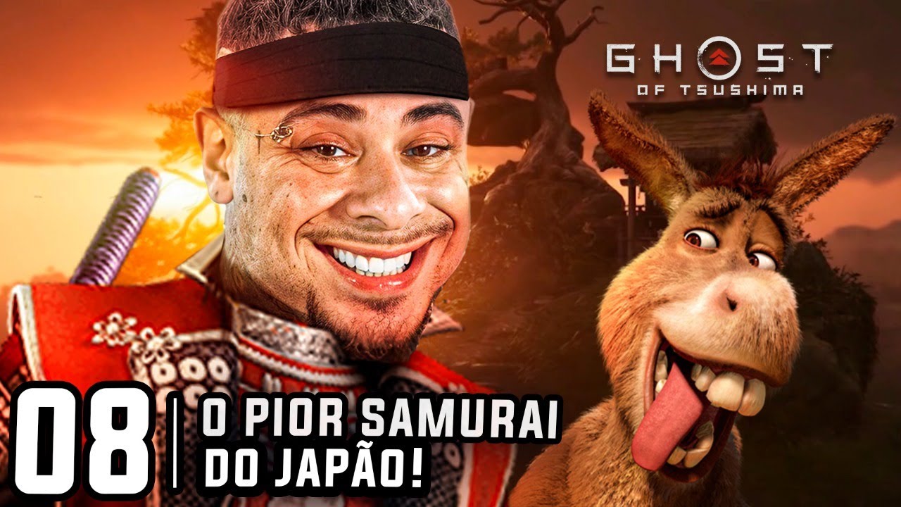 GHOST OF TSUSHIMA #8 - O SAMURAI BURRÃO! - LEO STRONDA