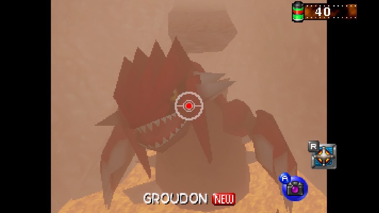 Pokémon Snap (N64) - Внутри вулкана!!