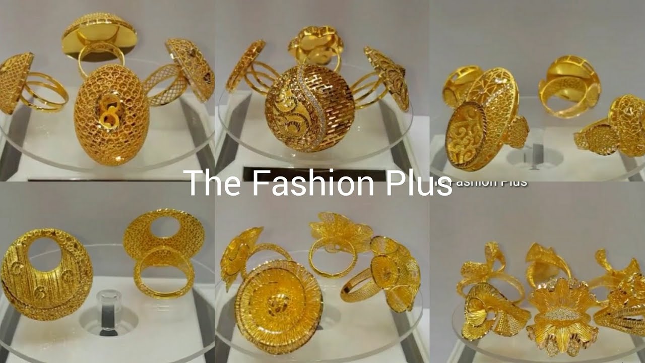 Latest Stylish Gold Rings Designs 2018