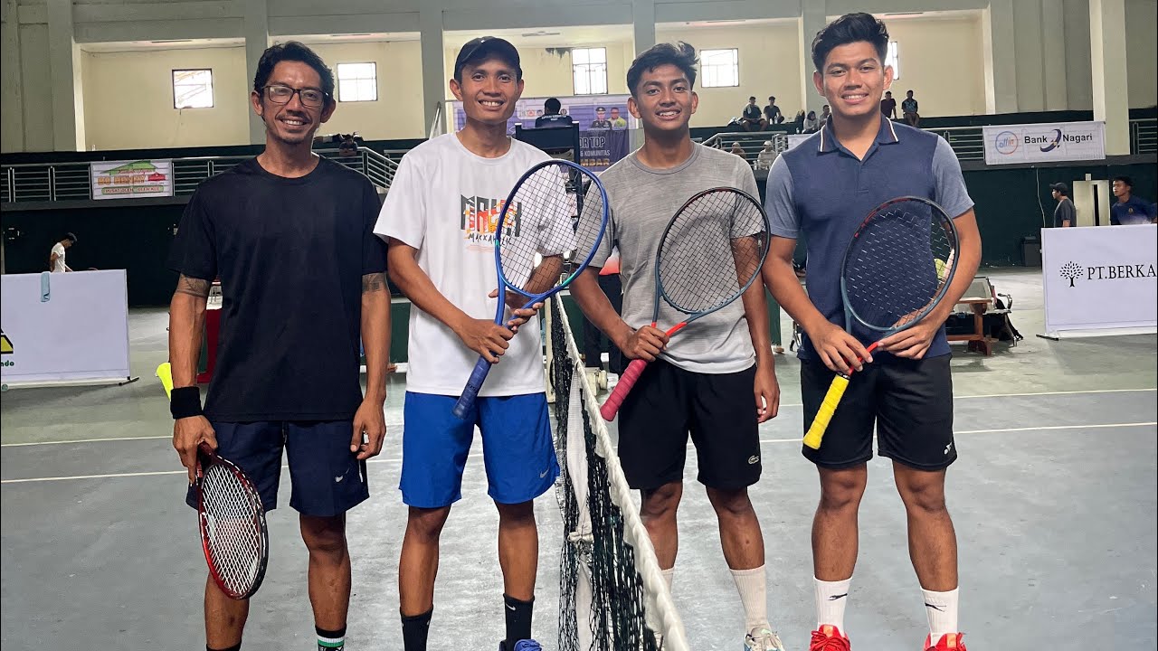 R2 Ganda Tenis | KEJURNAS SENIOR PIALA KAPOLDA SUMBAR  2025 | Hadad / Althafi vs Ari / Koko 