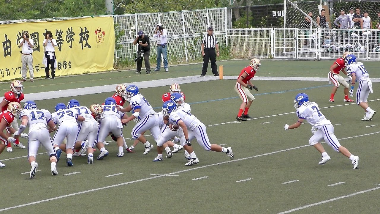 箕面自由学園（大阪 1位）vs 関西学院高等部（兵庫 1位） 第49回 関西高校アメリカンフットボール 選手権 決勝戦     6 / 16 / 2019