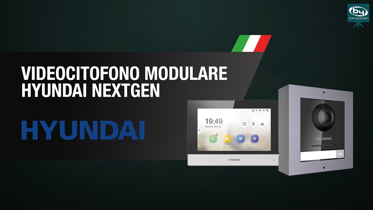 Videocitofono modulare HYUNDAI NEXTGEN | By Demes