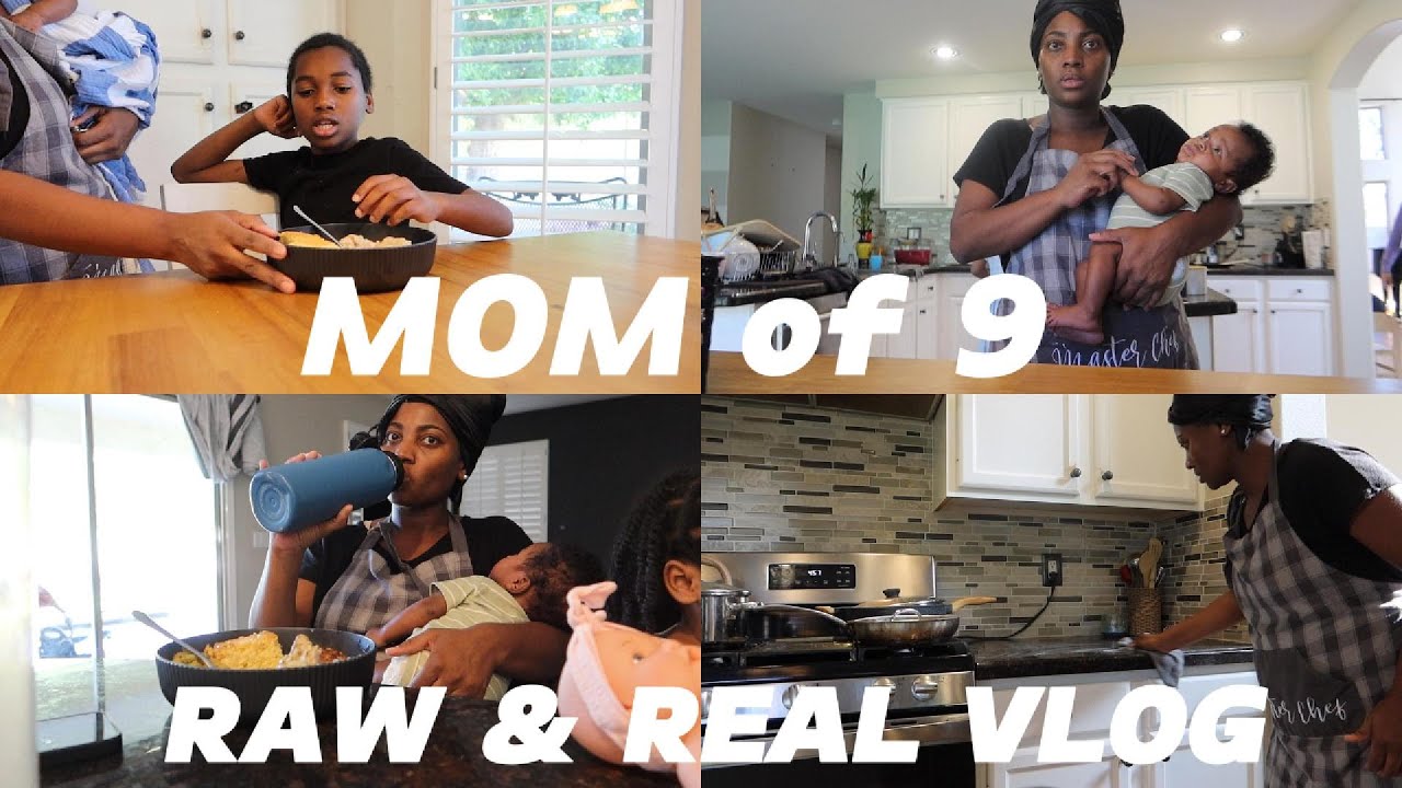 Mom of 9 Raw & Real Vlog | Life with 9 Kids | LifewithNisha |