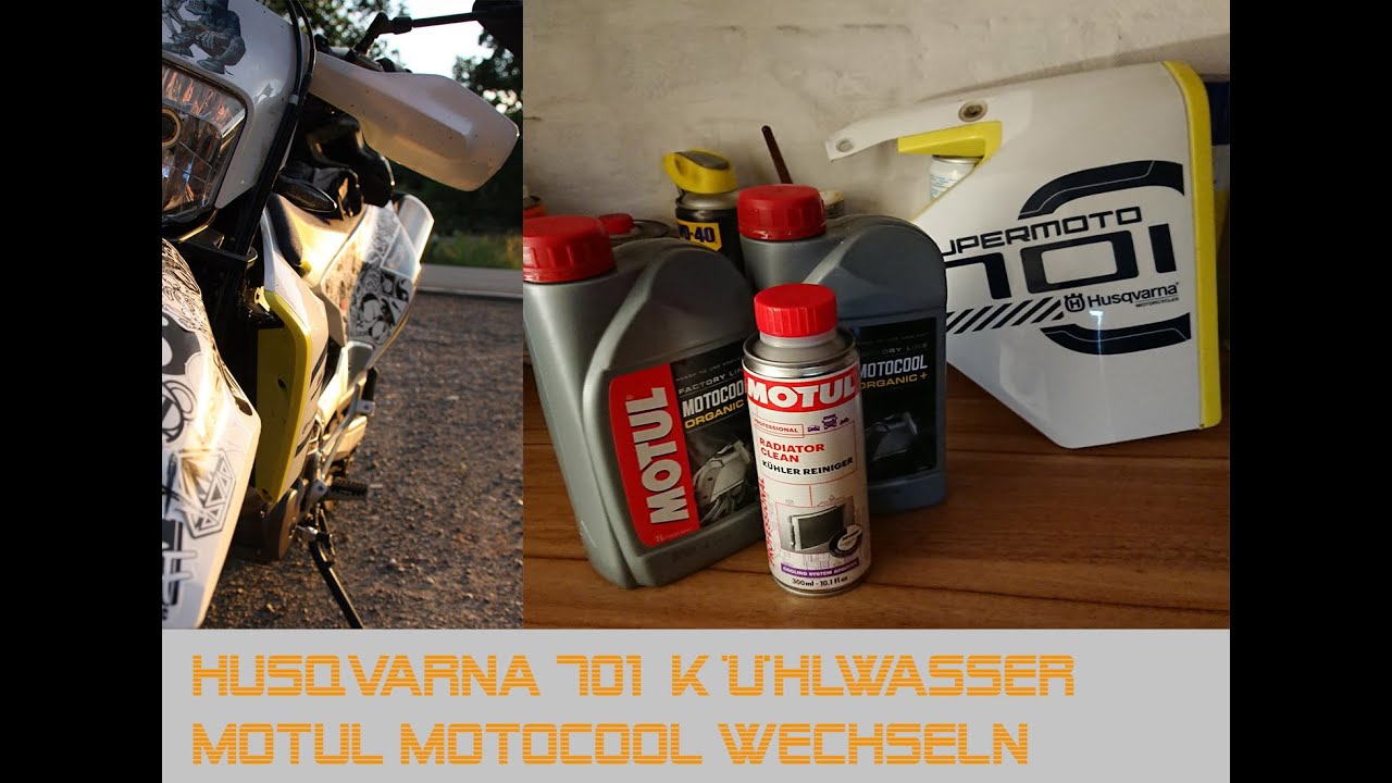 Kühlflüssigkeit wechseln an der Husqvarna 701, wie es geht und was es bringt.