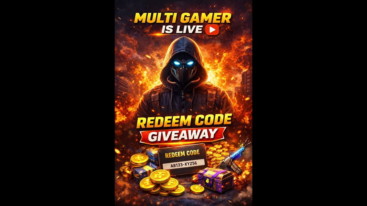 MULTI GAMER IS LIVE #FREE FIRE #GIVEWAY