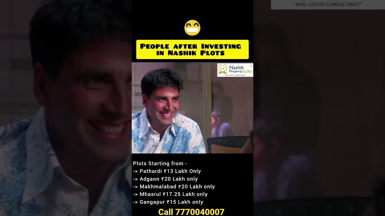 Invest in Nashik Plots under 20 Lakh only 🏡 #residentialplots